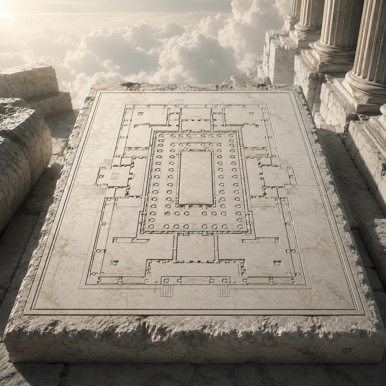 Editorial illustration for the Architecture roadmap service